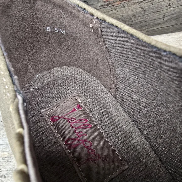 Jellypop NEW Nethera Western Boho Taupe Block Heel Comfort Bootie 8.5M - Picture 12 of 14